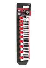 Tekton 1204 3/8-Inch Drive Socket Set, Metric 10-19mm, 10-Sockets
