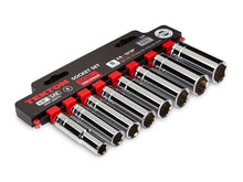 TEKTON 1235 3/8-Inch Drive Deep Socket Set, Inch, Cr-V, 3/8-Inch - 13/16-Inch, 8-Sockets