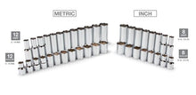 Tekton 13101 3/8-Inch Drive Socket Set, Inch/Metric, 45-Piece