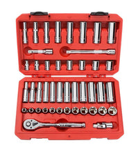 Tekton 13101 3/8-Inch Drive Socket Set, Inch/Metric, 45-Piece