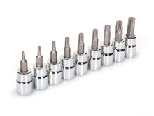 Tekton 1351 3/8-Inch Drive Star Bit Socket Set, T10 - T50, 10-Piece
