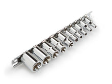 Tekton 1355 1/4-Inch and 3/8-Inch Drive Star Socket Set, E4-E18, Cr-V, 10 Sockets