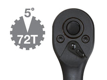 TEKTON 1458 1/2-Inch Drive Quick-Release Composite Offset Ratchet
