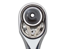 Tekton 1480 1/4" Drive by 5-Inch Polished Quick Release Ratchet with 72-Tooth Oval Head