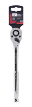 Tekton 1482 1/2" Drive by 10-Inch Polished Quick Release Ratchet with 72-Tooth Oval Head