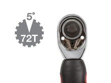TEKTON 1485 1/4-Inch Dual-Drive by 4-1/4-Inch Mini Ratchet Driver