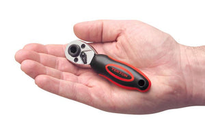 TEKTON 1485 1/4-Inch Dual-Drive by 4-1/4-Inch Mini Ratchet Driver