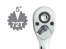 Tekton 14902 3/8-Inch Drive Stubby Low Profile Ratchet