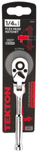 Tekton 14961 1/4-Inch Drive Flex Polished Ratchet