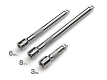 TEKTON 1601 3/8-Inch Drive Extension Bar Set, 3-Piece