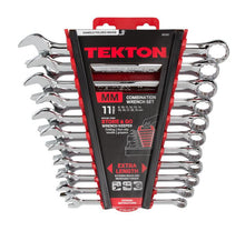Tekton 18787 11 Pc Metric Combination Wrench Set (8-19 mm)