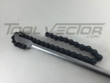 T&E Tools 2-7401 19" Heavy Duty Chain Wrench, 3" - 6 3/4" Capacity