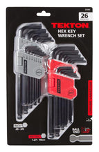Tekton 25282 26-pc. Long Arm Ball Hex Key Wrench Set (Inch/Metric)