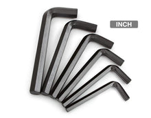Tekton 2535 Jumbo Hex Key Wrench Set, SAE, 6-Piece