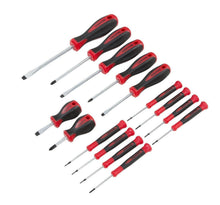 Tekton 2744 15 Piece Regular and Precision Screwdriver Set