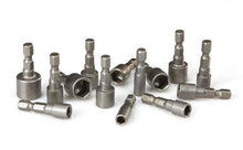 TEKTON 2938 Quick-Change Power Nut Driver Bit Set with Detents, 14-Piece