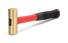 TEKTON 30903 Jacketed Fiberglass Brass Hammer, 16-Ounce