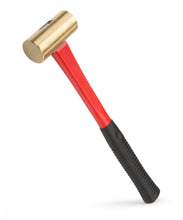 TEKTON 30905 Jacketed Fiberglass Brass Hammer, 32-Ounce