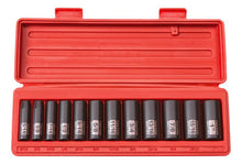 Tekton 47921 3/8-Inch Drive Deep Impact Socket Set, 5/16-1-Inch, Inch, Cr-V, 12-Point, 12 Sockets