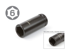 TEKTON 48995 3/4 in. Drive Deep Impact Socket Set, Inch, Cr-Mo, 7/8-Inch - 2-Inch, 22-Piece