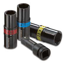 Tekton 4950 1/2-Inch Drive Lug Nut Service Tool Flip Impact Socket Set, SAE/Metric, 4-Piece