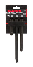 Tekton 4966 3/8-Inch Drive Impact Extension Bar Set, Cr-V, 3-Piece