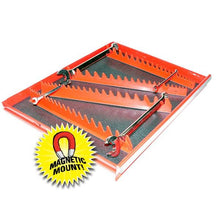 Ernst Manufacturing 6014M Wrench Rail Set with Magnetic Backing, 40 Tool, Red