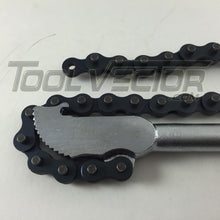 T&E Tools 7400 13" Ratcheting Chain Wrench, 1/2" - 4 3/4" Capacity