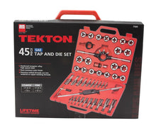 Tekton 7560 45 Pc SAE Tap and Die Set (1/4 - 1")