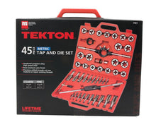 Tekton 7561 45 Pc Metric Tap and Die Set (6 - 24mm)