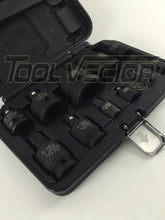 T&E Tools 76348 11 Piece Impact Socket Adaptor and Universal Joint Kit