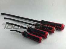 T&E Tools 8760 4 Piece Comfort Grip Pry Bar Set