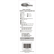 Boxer Tools BX-100 100 Pc 1/4" Assorted Bits Set
