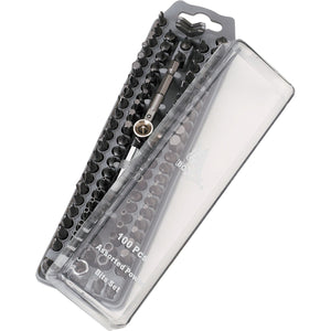 Boxer Tools BX-100 100 Pc 1/4" Assorted Bits Set