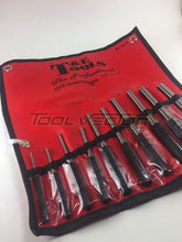 T&E Tools J8910 10 Piece Roll Pin Punch Set