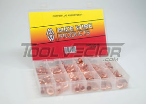 Mize USA 100 Pc Copper Lug Assortment, LKC100