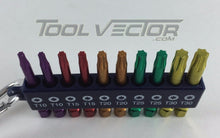 Norske Tools 10 Pc 2" Torx Power Bits Set NIBPP614