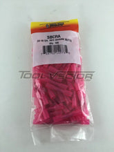 Mize Wire 100 Pc Red 22-16 Gauge Heat Shrink Butt Connectors, Made in USA