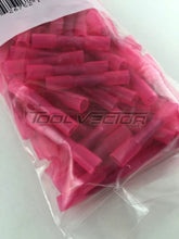Mize Wire 100 Pc Red 22-16 Gauge Heat Shrink Butt Connectors, Made in USA