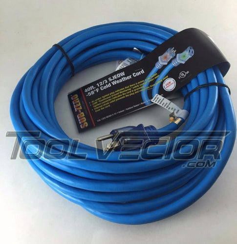 Century Sub Zero 40' 12 Gauge Cold Weather Extension Cord, D16821040