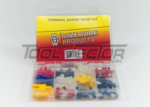 Mize USA 175 Pc Vinyl Terminal Assortment, TK175