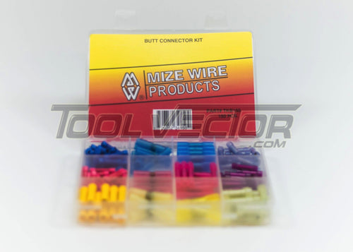 Mize USA 150 Pc Butt Connector Assortment, TKB150