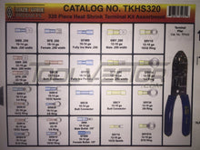Mize USA 320 Pc Master Heat Shrink Terminal Kit, TKHS320