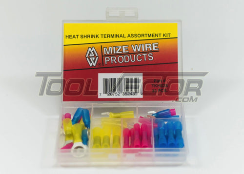 Mize USA 33 Pc Heat Shrink Terminal Kit, TKHS33