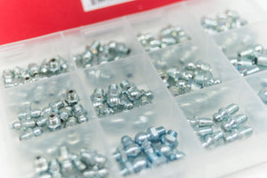 Mize USA 100 Pc Metric Grease Fitting Assortment, ZAM100
